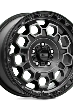 Authentic KM545 17X9 5X5.0 S-BLK GTCC -12MM
