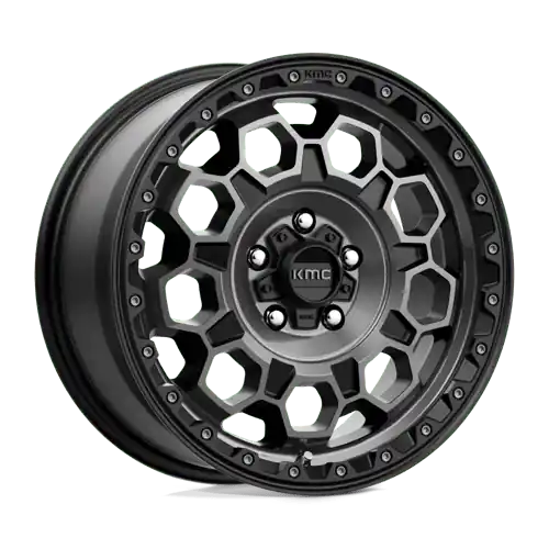Authentic KM545 17X9 5X5.0 S-BLK GTCC -12MM