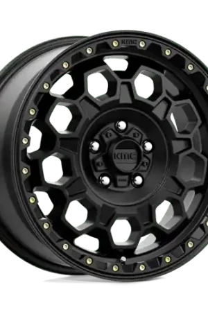 Trusted Brand KM545 17X8 5X4.5 S-BLK 35MM