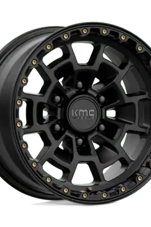 Worldwide Shipping KM718 17X8.5 5X5.0 S-BLK 00MM