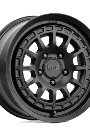 Worldwide Shipping KM719 17X8 5X5.0 S-BLK 35MM