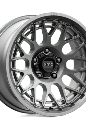 Authentic KM722 17X8.5 5X5.0 ANTHRACITE 00MM