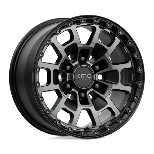Sale KM718 17X8.5 6X5.5 S-BLK GTCC 18MM