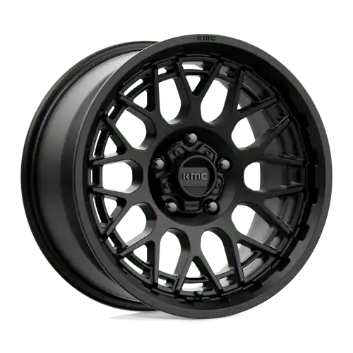 KM722 17X8.5 5X5.0 S-BLK 18MM Clearance
