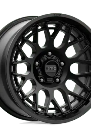 Top Pick KM722 17X8.5 5X5.0 S-BLK 00MM