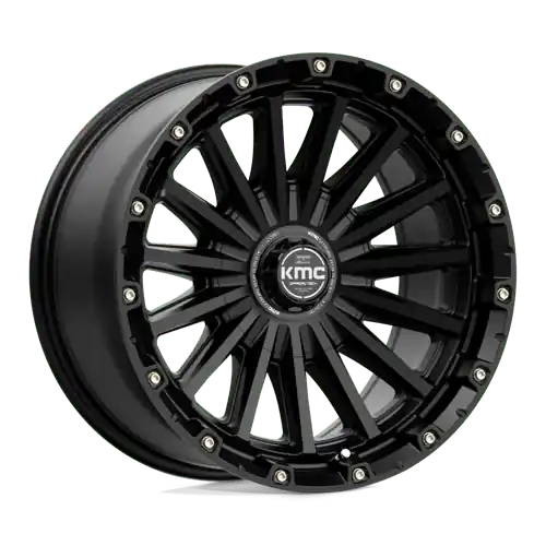 KM102 20X9 6X135/5.5 S-BLK 00MM Warranty Included