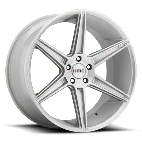 KM711 20X10.5 5X112 BRUSHED SLV 35MM Wholesale