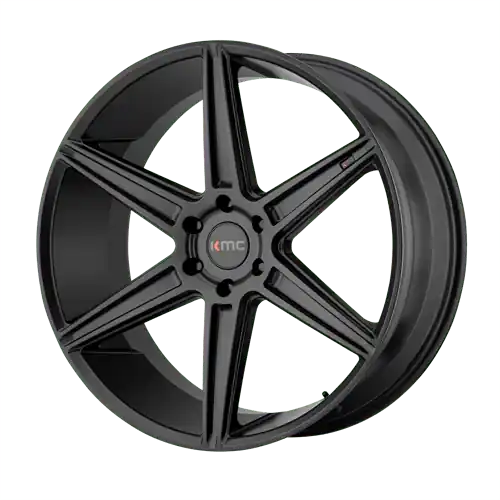 KM712 22X9.5 5X120 S-BLK 30MM Warranty Included