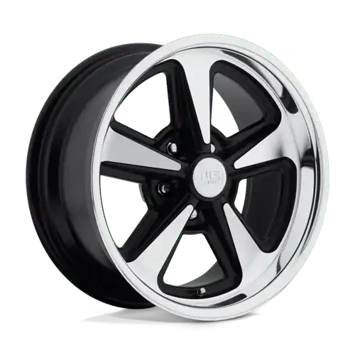 U109 18X9 5X4.75 MT-BLK-MACH 08MM Warranty Included