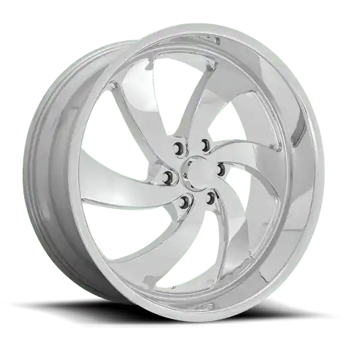 Top Rated U132 24X10 6X5.5 CHROME 25MM