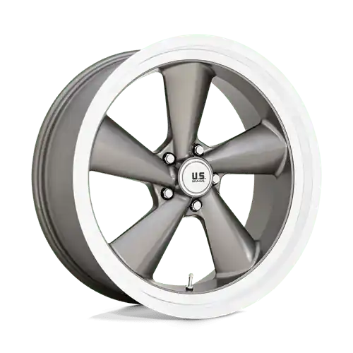 Free Shipping U137 22X9 5X5.0 ANTH DIA-LP 15MM