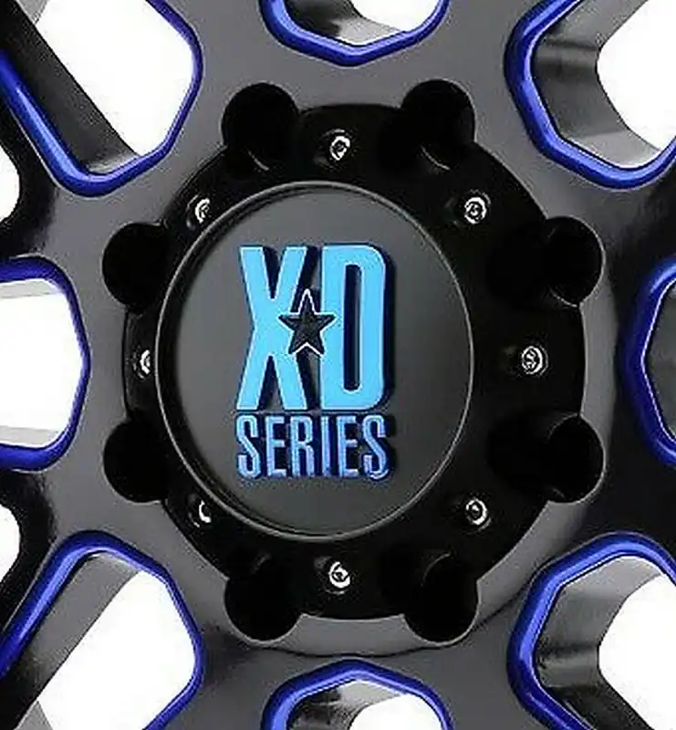 XDS CAP LARGE 5 LUG SG-BLK-BLUE TINT CC Direct From Factory