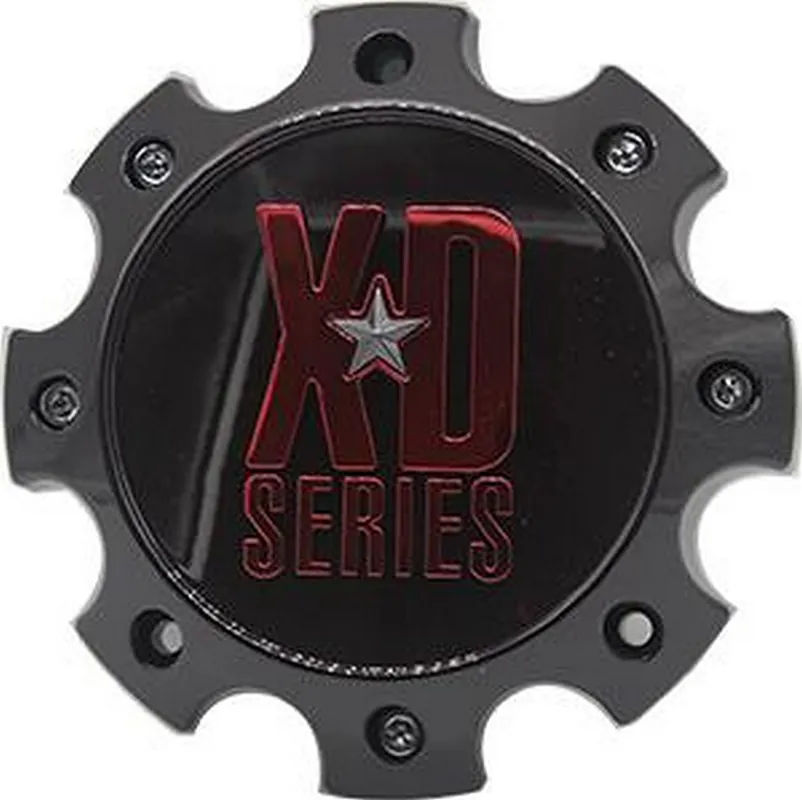 XDS CAP 8 LUG SG-BLACK W/ RED TINT CC Same Day Shipping