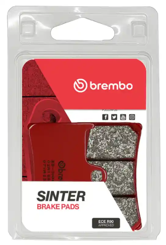 Brembo OE 91-94 Yamaha FZR R 400cc Sinter Brake Pad - Front Free Shipping