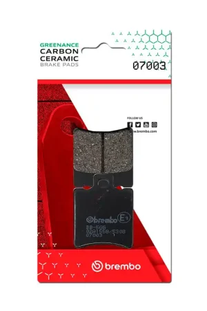 Brembo OE Piaggio Storm/Piaggio Tph/Piaggio Zip/Piaggio Typhoon Carbon Ceramic Brake Pad - Front Mega Sale