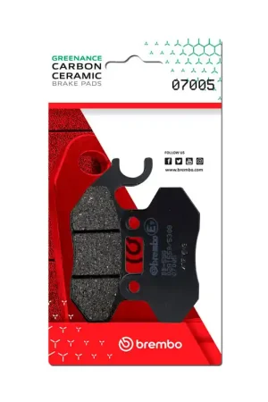 Brembo OE SYM Mask/SYM Red Devil/SYM SYMply/SYM Crox/Zero Zero Carbon Ceramic Brake Pad - Front Last Chance