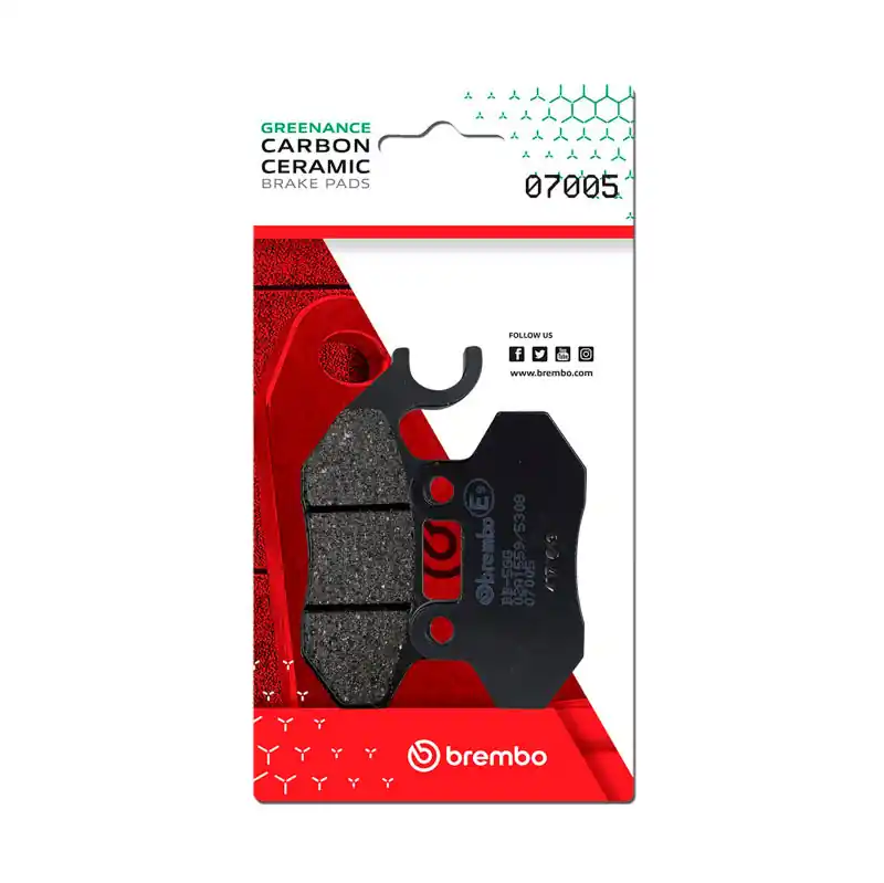 Brembo OE SYM Mask/SYM Red Devil/SYM SYMply/SYM Crox/Zero Zero Carbon Ceramic Brake Pad - Front Last Chance