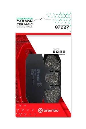 Brembo OE Honda Sj Carbon Ceramic Brake Pad - Front Buy Direct