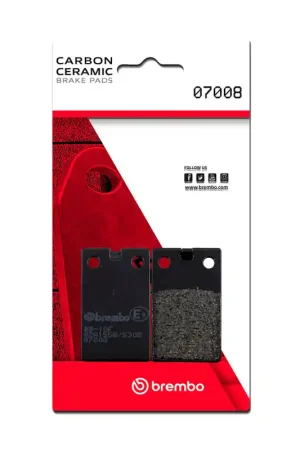 Brembo OE Aprilia Red Rose/Malaguti Crosser/TGB R/Tomos Bt Carbon Ceramic Brake Pad - Front Popular