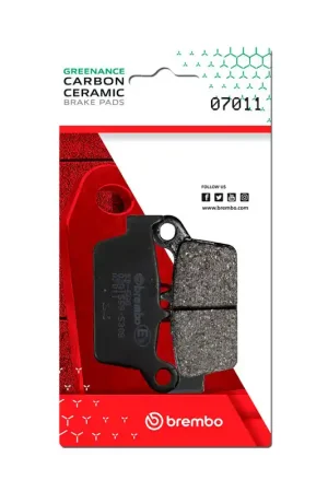 Affordable Brembo OE Honda Nh/Kymco Cobra/Kymco Fever/Kymco Heroism Carbon Ceramic Brake Pad - Front