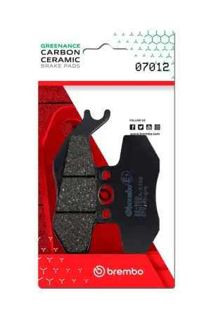 Brembo OE Aprilia Etx/Aprilia Mx/Piaggio Hexagon/Piaggio Skipper Carbon Ceramic Brake Pad - Front High Quality