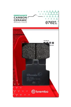 Brembo OE Aprilia Mojito/Aprilia Scarabeo/Aprilia Sr Carbon Ceramic Brake Pad - Front Professional Grade