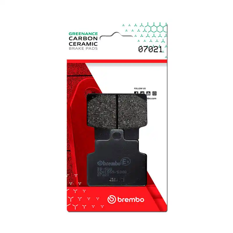 Brembo OE Aprilia Mojito/Aprilia Scarabeo/Aprilia Sr Carbon Ceramic Brake Pad - Front Professional Grade
