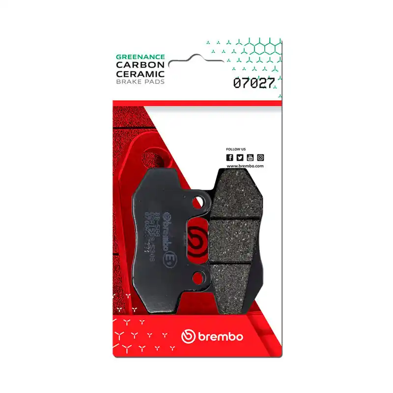 Brembo OE Honda CMX/Honda Mbx/Honda Nsr/Honda Ml/Hyosung Boomer Carbon Ceramic Brake Pad - Front Grab Now
