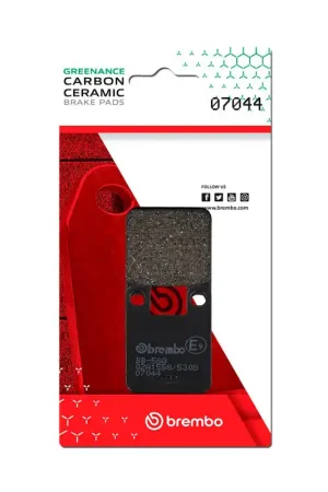 Brembo OE Suzuki A/Suzuki Ay/Suzuki Ux/Yamaha Dt/Yamaha Tzr Carbon Ceramic Brake Pad - Rear Modern
