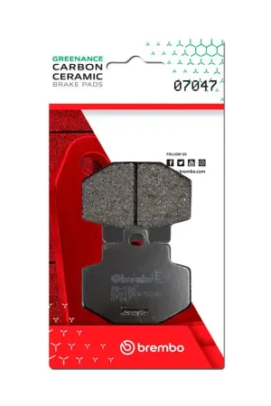 Brembo OE Benelli Adiva/Gilera Runner/Piaggio Hexagon Carbon Ceramic Brake Pad - Rear Get Yours