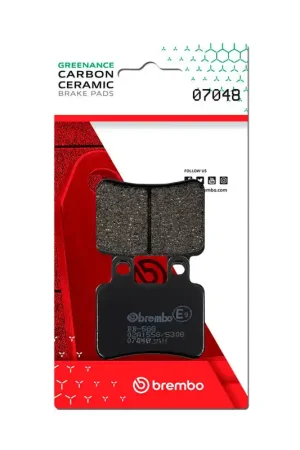 Brembo OE Peugeot Satelis/Sherco Se/Yamaha Dt/Yamaha Xt Carbon Ceramic Brake Pad - Front Mega Sale