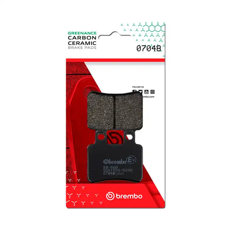 Brembo OE Peugeot Satelis/Sherco Se/Yamaha Dt/Yamaha Xt Carbon Ceramic Brake Pad - Front Mega Sale