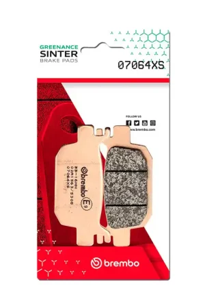 Brembo OE 07-11 Honda NSS 250cc Brake Pad - Rear Professional Grade