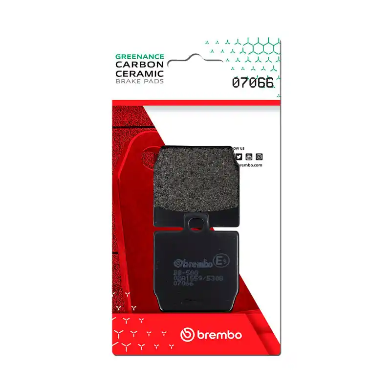 Brembo OE Mbk Nitro/Quadro Quadro/Yamaha Aerox/Yamaha Slider Carbon Ceramic Brake Pad - Rear Today Only