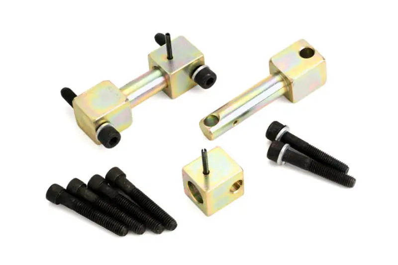 JKS Manufacturing Jeep Wrangler TJ/LJ Upper Shock Bar Pin Eliminator - Rear Time-Limited