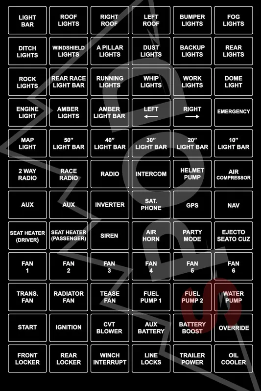 Best Choice Spod HD Race UTV Legends Horizontal