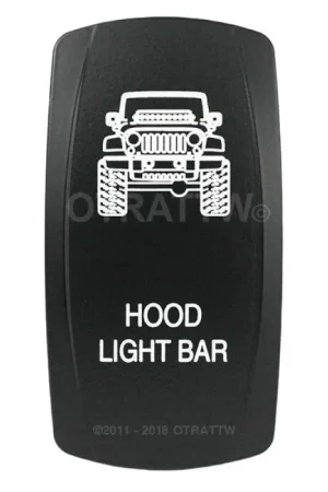 Spod Rocker JK Hood Light Bar Switch Warranty Included