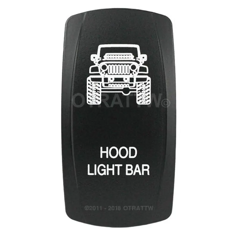 Spod Rocker JK Hood Light Bar Switch Warranty Included