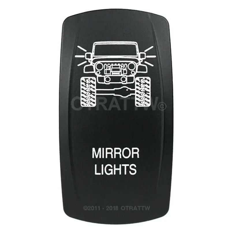 Crafted Spod Rocker JK Mirror Lights Switch
