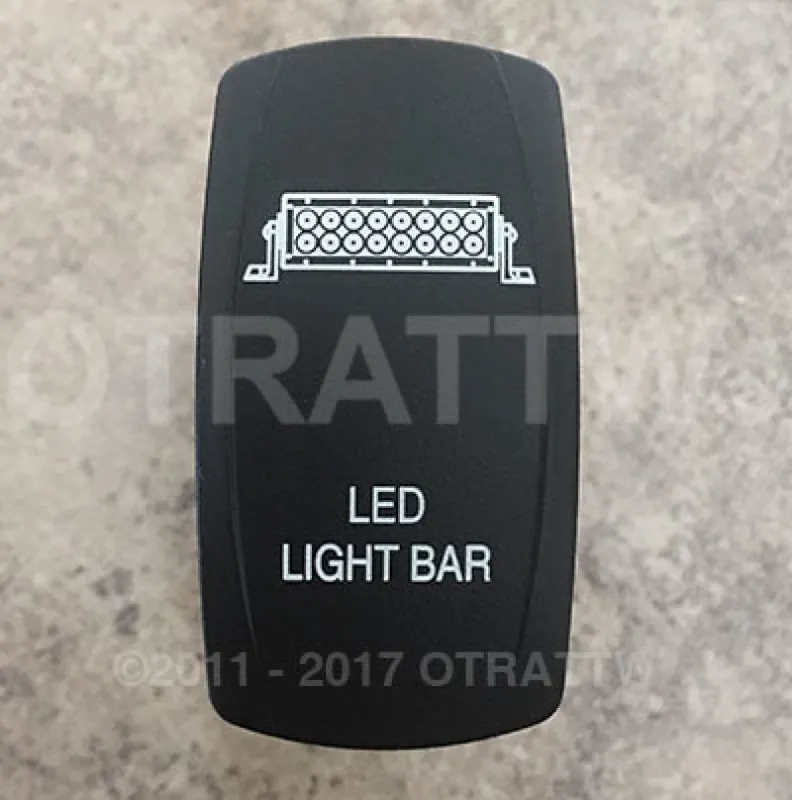 Free Returns Spod Rocker LED Light Bar Switch