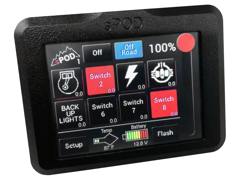 Special Discount Spod 8 Circuit Systems Add-On Touchscreen