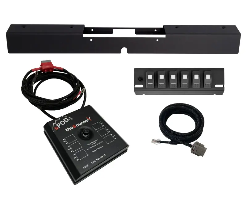 Secure Checkout Spod 03-06 Jeep Wrangler TJ/LJ SourceLT w/ Blue LED Switches