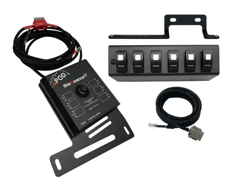 Spod 09-18 Jeep Wrangler JK SourceLT w/ Blue LED Switch Panel Super Sale