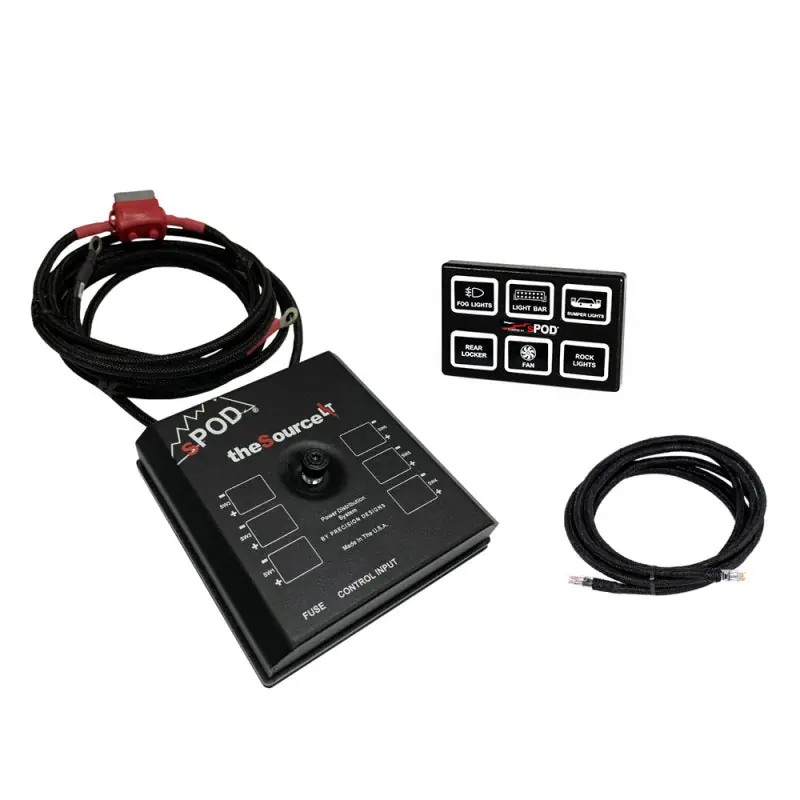 Top Pick Spod SourceLT w/ Mini6 for Universal w/ 36 Inch Battery Cables