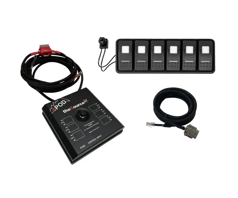 Genuine Spod SourceLT Modular w/ Green LED for Uni (84 In Battery Cables)