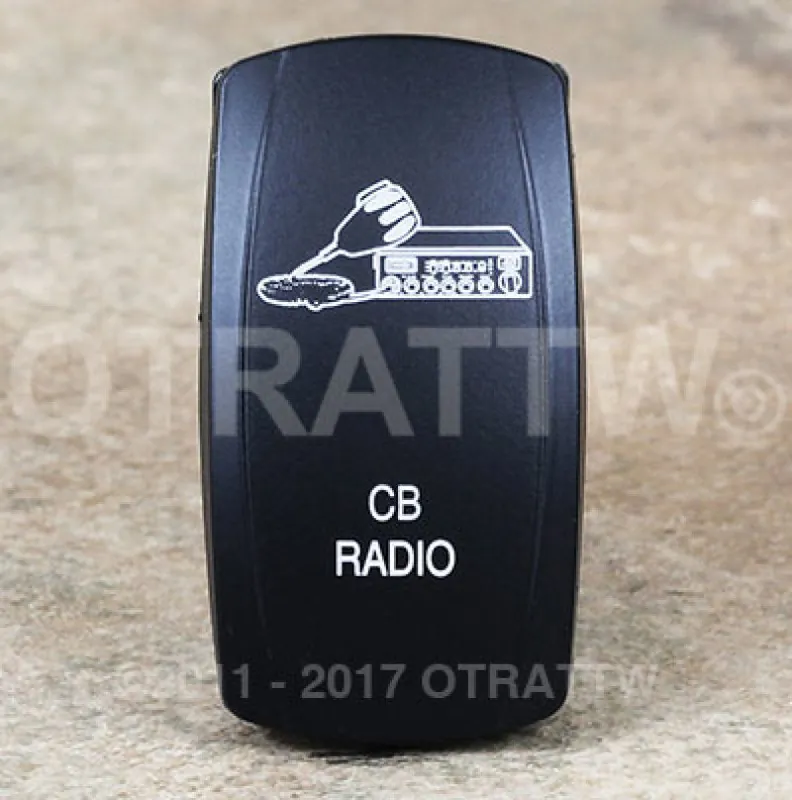 Handmade Spod CB Radio Rocker Switch