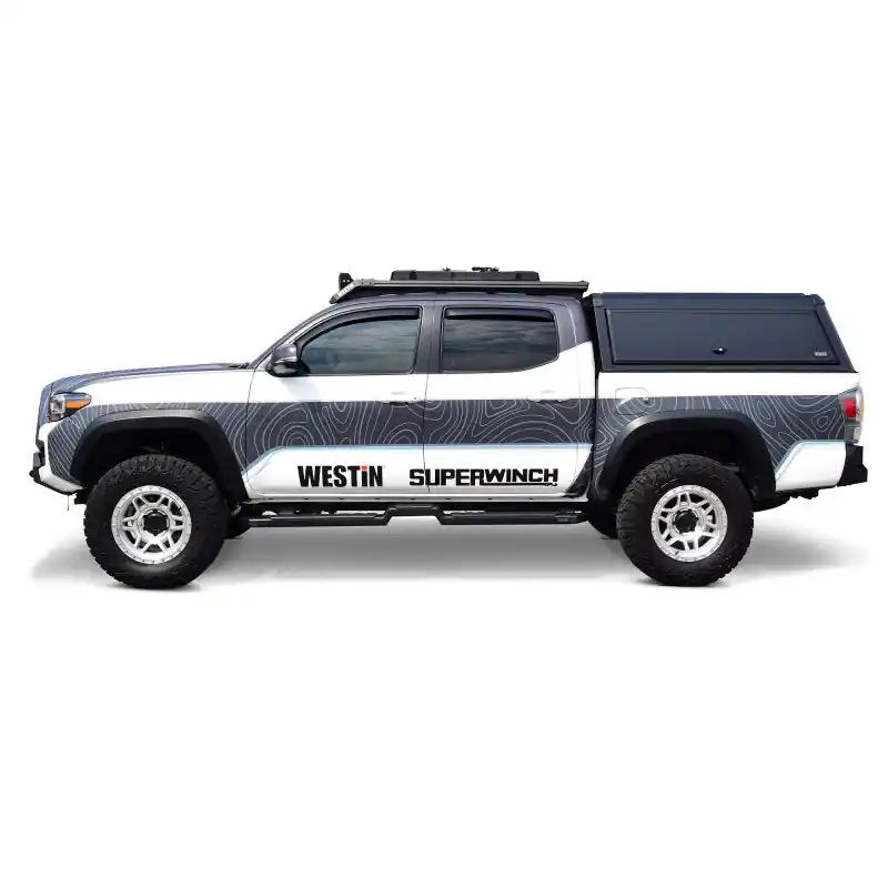 Limited Offer Westin 05-23 Toyota Tacoma DC HDX Running Boards - Tex. Blk