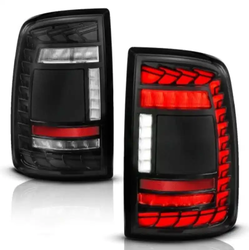 Grab Now ANZO 19-24 RAM 2500/3500 Full LED Tail Lights SeqSig Black - Pair