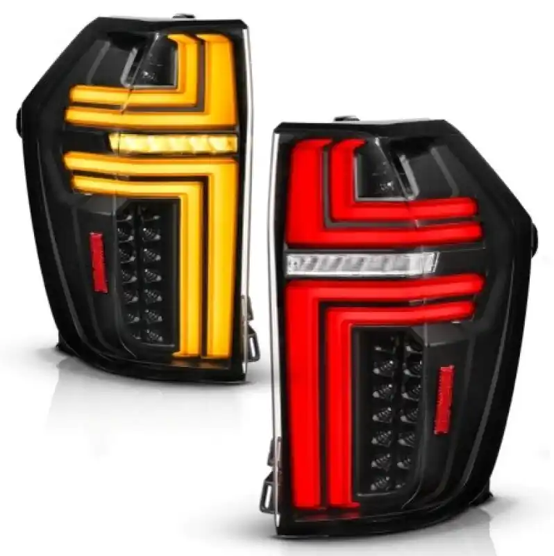 ANZO 21-24 Chevy Suburban/Tahoe Full LED Tail Lights SeqSig Black - Pair Trending