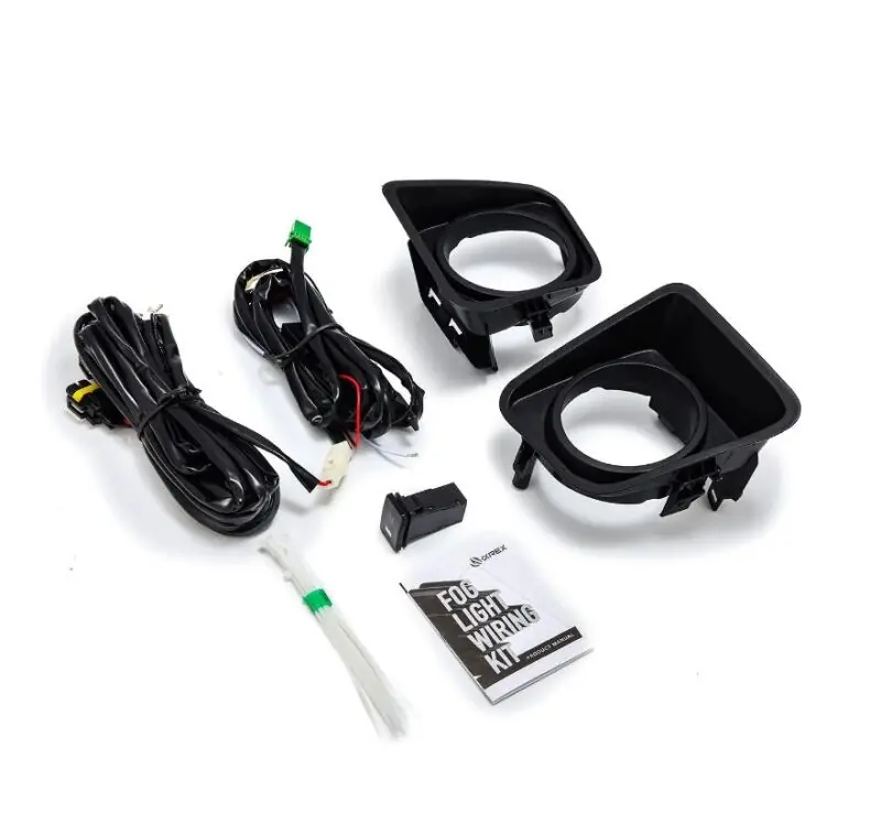 AlphaRex 09-12 Toyota RAV4 Bezel & Wiring Kit (Does Not Include Fog Lights) Next Day Delivery
